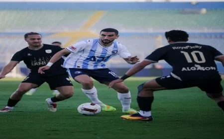 بيراميدز يحقق انتصارا مهما على فاركو بثنائية في دوري نايل