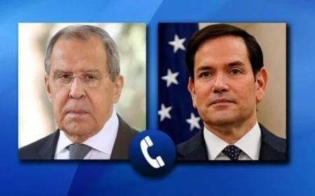 لافروف وروبيو يتناولان هاتفياً تفاصيل تنفيذ التفاهمات بين بوتين وترامب