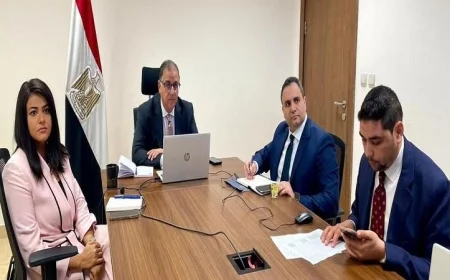 نائب وزير الخارجية يستعرض التحضيرات لانتخابات مجلس النواب للمغتربين