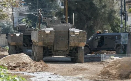 اقتحام الاحتلال الإسرائيلي للمنطقة الشرقية في نابلس يثير التوتر في فلسطين