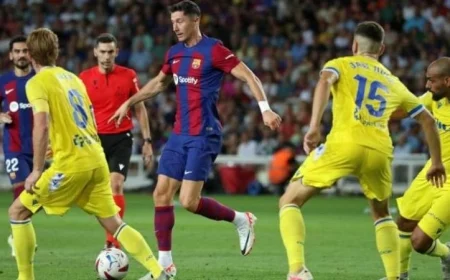 إلغاء مباراة برشلونة وفياريال الودية المقررة في ميامي الأمريكية