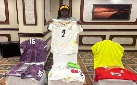 منتخب الكرة النسائية بالأحمر والأسود يواجه غانا غدا في مباراة مثيرة