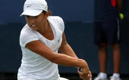 كلير ليو تشعل بطولة قوانغتشو للتنس بإقصائها المصنفة الرابعة