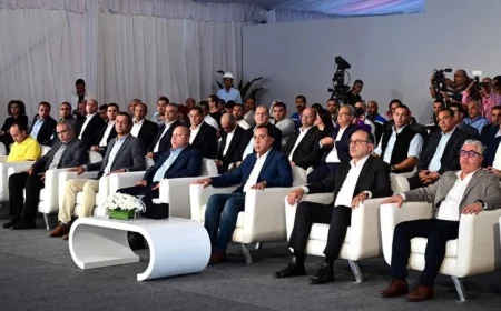 مدبولي يفتتح مصنع الشركة المصرية لبلوكات الأنود الكربونية بالسخنة مجددًا