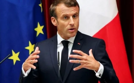 ماكرون يدعو إلى إعادة فتح المعابر لمسارات الإغاثة وتوصيل المساعدات الإنسانية إلى غزة