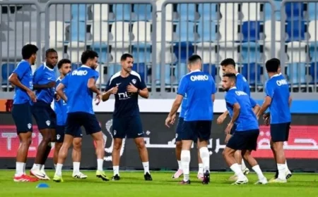 فيريرا يزيد من شدة تدريبات الزمالك استعدادًا لمواجهة ديكيداها