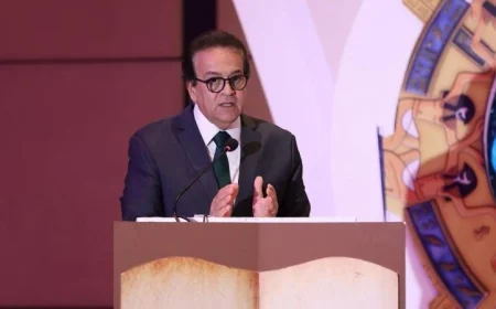 عبدالغفار يتحدث في فيديو عن أهمية الصحة العامة كحجر زاوية في رؤية مصر للتنمية البشرية