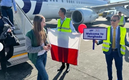 مطار الغردقة الدولي يحقق رقماً قياسياً بأكثر من 53 ألف راكب خلال يوم واحد