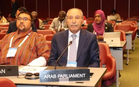 البرلمان العربي يدعو العالم للتحرك الفوري للحد من سباق التسلح العالمي
