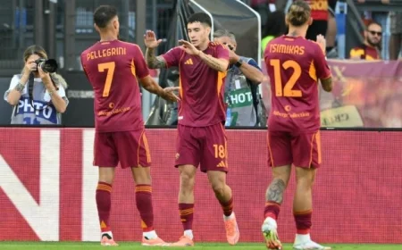 روما يلتقي فيكتوريا بلزن اليوم في مواجهه مثيرة ضمن الدوري الأوروبي