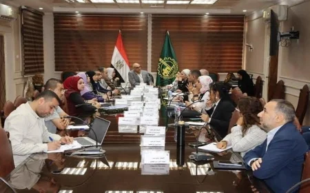 محافظ القليوبية يستعرض مشروع محطة كهرباء مبتكرة من القمامة لتحسين الطاقة النظيفة