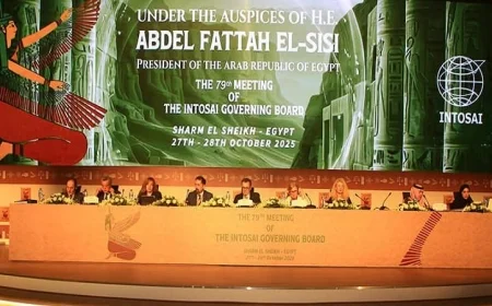 منظمة الرقابة المالية تستعد لعقد مؤتمرها الدولي في شرم الشيخ بعد يومين