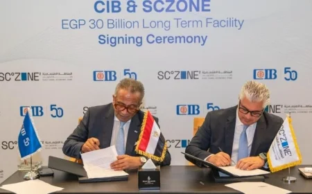 اقتصادية قناة السويس تحصل على قرض مصرفي بقيمة 30 مليار جنيه من البنك التجاري الدولي لتعزيز التنمية الاقتصادية