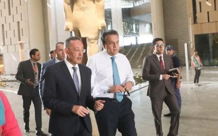 وزير الصحة يعلن الجاهزية لتأمين افتتاح المتحف المصري الكبير بأعلى المعايير العالمية