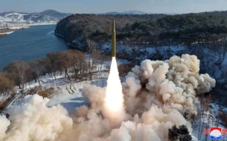 كوريا الشمالية تكشف عن تجربة طموحة لنظام أسلحة متطور