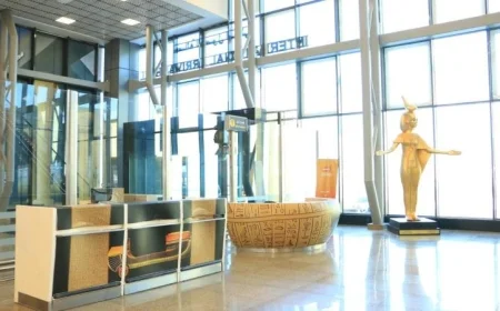 الطيران المدني يعلن تأهب كامل لاستقبال زوار افتتاح المتحف المصري الكبير