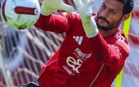 الأهلي يفتقد حارس مرماه الشناوي في مواجهة بطل بوروندي