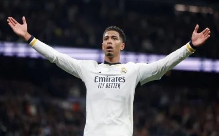 بيلينجهام يضع الأمل للفوز في الكلاسيكو بتصميم قوي