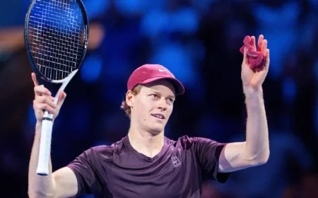 سينر يحقق فوزاً ساحقاً على دي مينور ويتأهل للنهائي في بطولة فيينا للتنس للمرة الثانية