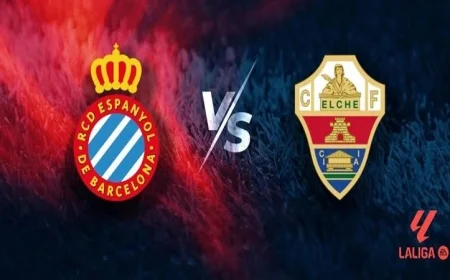 إسبانيول يحقق الفوز على إلتشي ويعزز مركزه في صدارة الليجا متجاوزا المركز الثالث