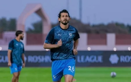 أحمد حجازي يغيب عن مبارتي الخلود والنصر بسبب الإصابة