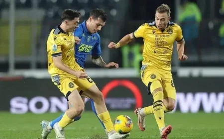 أودينيزي يحقق انتصارًا مثيرًا على ليتشي بثلاثية في الدوري الإيطالي