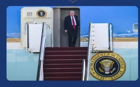 ترامب ينطلق مساء اليوم في جولة آسيوية تشمل ماليزيا واليابان وكوريا الجنوبية