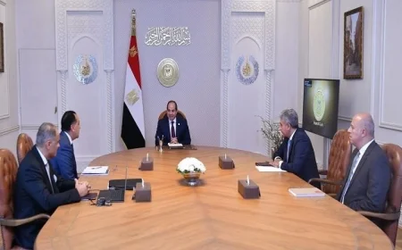 الرئيس السيسي يشرف على التحضيرات للاحتفالية المرتقبة لافتتاح المتحف الكبير