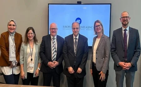 رئيس هيئة الدواء المصرية يناقش سبل التعاون الفني مع الهيئة السويسرية للأدوية