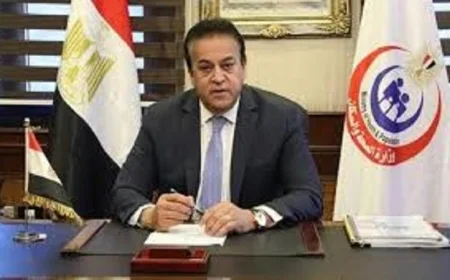 وزير الصحة يواصل متابعة خدمات الرعاية الصحية لمصابي الحادث المروري على طريق القاهرة السويس