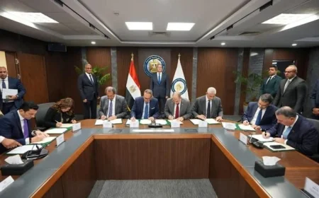 وزير البترول يشهد اتفاق تمويل مشروع الإيثانول الحيوي مع تحالف مصرفي لتعزيز الطاقة المتجددة