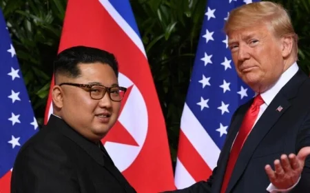 ترامب يعلن استعداده للاجتماع مع زعيم كوريا الشمالية أثناء جولته في آسيا