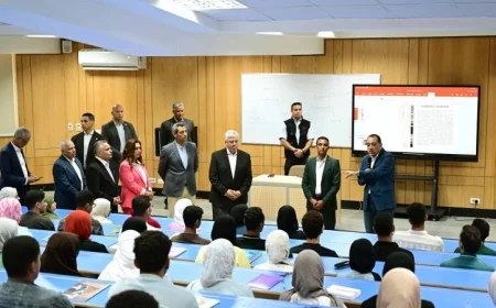 مدبولي في جامعة السويس يؤكد أن الجامعات الأهلية تمثل نقلة نوعية في تطوير التعليم