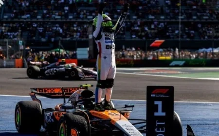 لاندو نوريس يتألق وينتزع لقب سباق جائزة المكسيك الكبرى 2023