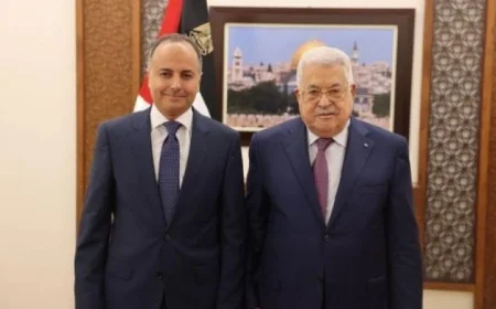 الرئيس الفلسطيني يستقبل دعوة من السيسي لحضور افتتاح المتحف المصري