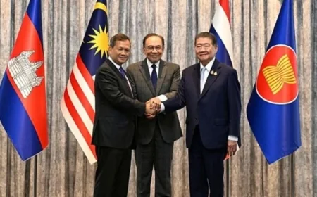 تايلاند وكمبوديا تتوصلان إلى اتفاق سلام تاريخي بحضور ترامب