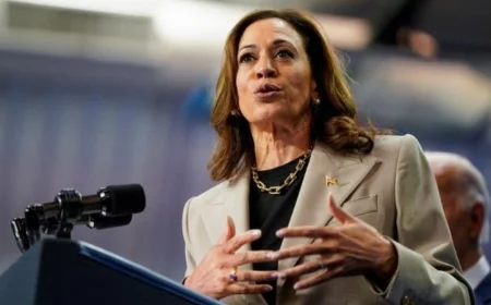 كامالا هاريس تشير إلى احتمال ترشحها مجددًا للانتخابات الرئاسية الأمريكية