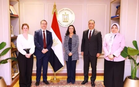 وزيرة التضامن تؤكد عمق العلاقات المتميزة بين مصر وبريطانيا