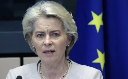 رئيسة المفوضية الأوروبية تبحث جميع الخيارات لمواجهة التهديدات الصينية