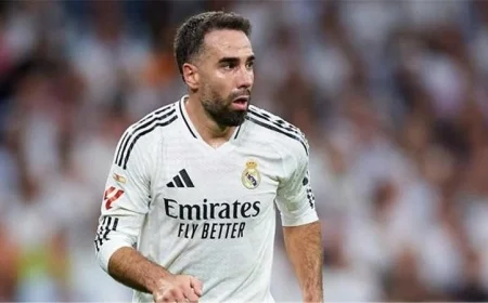 ريال مدريد يعلن عن خضوع كارفاخال لعملية جراحية في الركبة