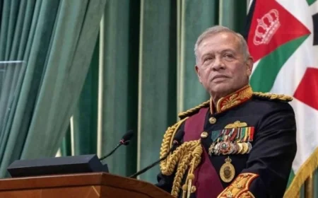 ملك الأردن يؤكد عدم قبولنا بالانتهاكات الإسرائيلية المستمرة في الضفة الغربية