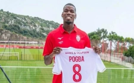 بوجبا يستعد للعودة إلى الملاعب مع موناكو بعد غياب طويل