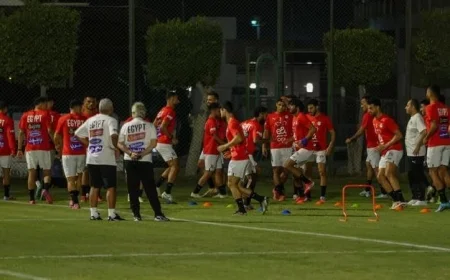 النني وتوفيق يشاركان رسميا في معسكر منتخب مصر استعدادا لكأس العرب 2023