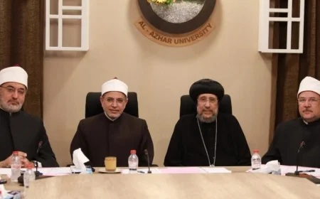 الأنبا إرميا يثني على جهود شيخ الأزهر وكلمته في إيطاليا لتعزيز قيم السلام