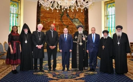 استقبال الرئيس لوفد الكنائس العالمية يعكس احترام الدولة للمعتقدات الأرثوذكسية