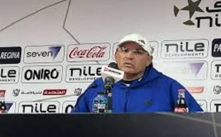 سيد عيد يعبر عن رضاه تجاه أداء بتروجيت في مواجهة الأهلي