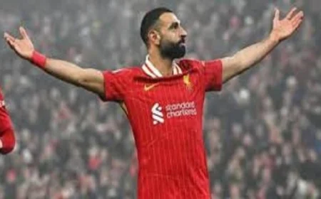 صلاح يتنافس على جائزة أفضل هدف في الدوري الإنجليزي لشهر أكتوبر