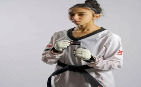 جنى خطاب ت dazzl وتحقق برونزية بطولة العالم للتايكوندو في الصين