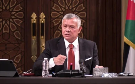 عاهل الأردن يشدد على ضرورة تعزيز التعاون العربي للاستجابة الإنسانية العاجلة في غزة