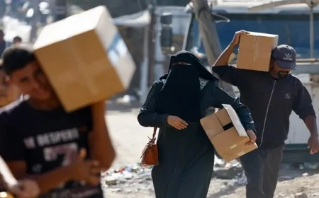 أوتشا تكشف عن نزوح أكثر من 470 ألف شخص إلى شمال غزة بعد وقف إطلاق النار